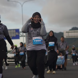 Race photo from KEDIRI HALF MARATHON 2026