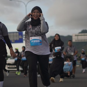 Race photo from KEDIRI HALF MARATHON 2026