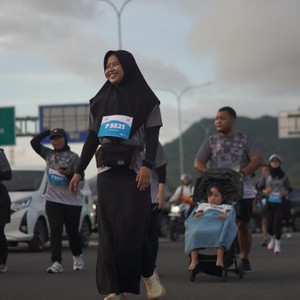 Race photo from KEDIRI HALF MARATHON 2026