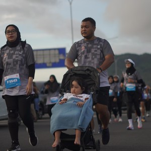 Race photo from KEDIRI HALF MARATHON 2026