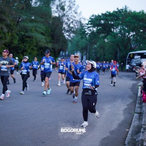 Race photo from BOGORUN 2026