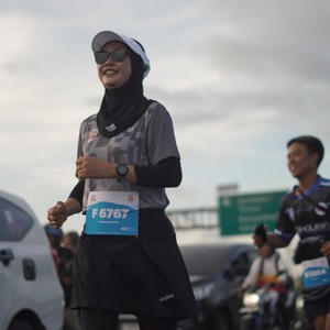 Race photo from KEDIRI HALF MARATHON 2026