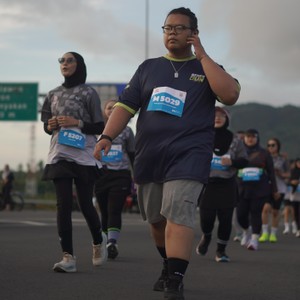 Race photo from KEDIRI HALF MARATHON 2026