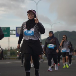 Race photo from KEDIRI HALF MARATHON 2026