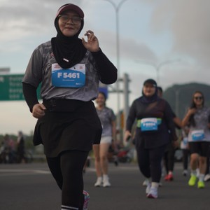 Race photo from KEDIRI HALF MARATHON 2026