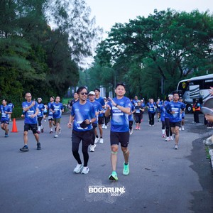Race photo from BOGORUN 2026