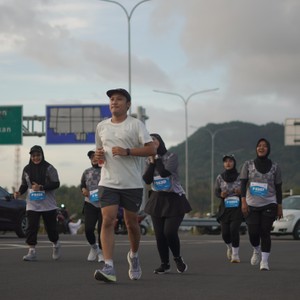 Race photo from KEDIRI HALF MARATHON 2026