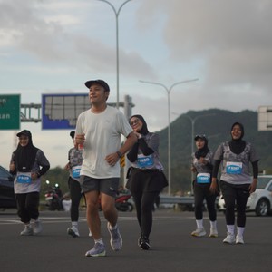 Race photo from KEDIRI HALF MARATHON 2026