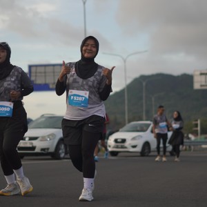 Race photo from KEDIRI HALF MARATHON 2026