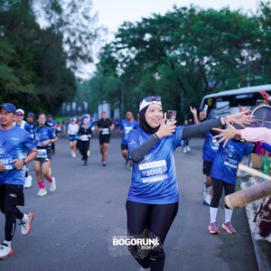 Race photo from BOGORUN 2026