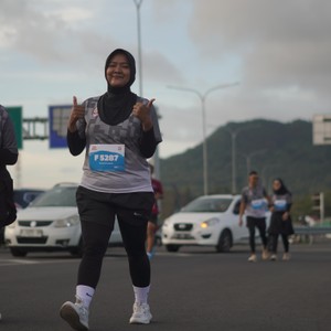 Race photo from KEDIRI HALF MARATHON 2026