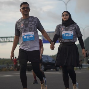 Race photo from KEDIRI HALF MARATHON 2026