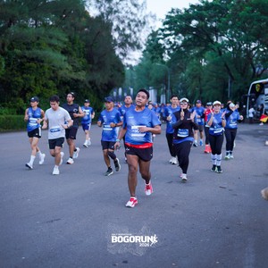 Race photo from BOGORUN 2026