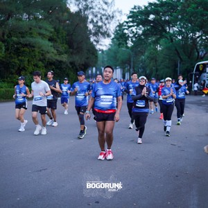 Race photo from BOGORUN 2026
