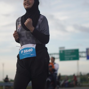 Race photo from KEDIRI HALF MARATHON 2026