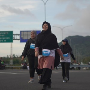 Race photo from KEDIRI HALF MARATHON 2026