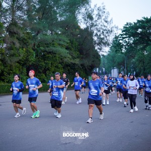 Race photo from BOGORUN 2026