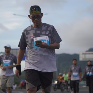 Race photo from KEDIRI HALF MARATHON 2026