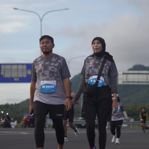Race photo from KEDIRI HALF MARATHON 2026