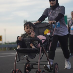 Race photo from KEDIRI HALF MARATHON 2026