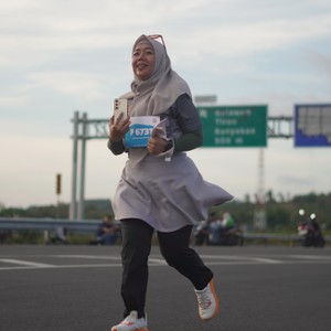 Race photo from KEDIRI HALF MARATHON 2026
