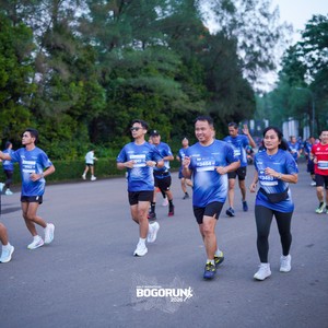 Race photo from BOGORUN 2026