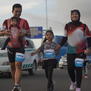 Race photo from KEDIRI HALF MARATHON 2026