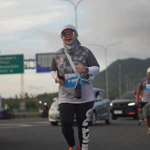 Race photo from KEDIRI HALF MARATHON 2026