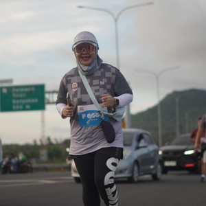 Race photo from KEDIRI HALF MARATHON 2026