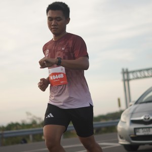 Race photo from KEDIRI HALF MARATHON 2026