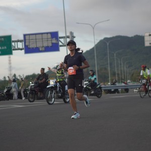 Race photo from KEDIRI HALF MARATHON 2026
