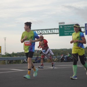Race photo from KEDIRI HALF MARATHON 2026