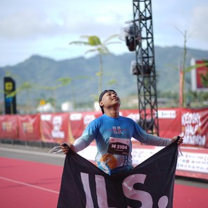 Race photo from KEDIRI HALF MARATHON 2026