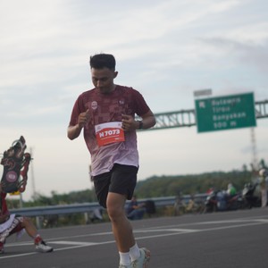 Race photo from KEDIRI HALF MARATHON 2026