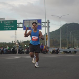 Race photo from KEDIRI HALF MARATHON 2026