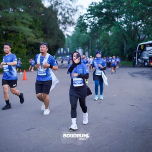 Race photo from BOGORUN 2026