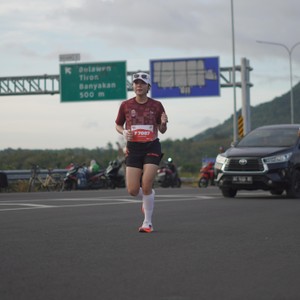 Race photo from KEDIRI HALF MARATHON 2026