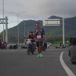 Race photo from KEDIRI HALF MARATHON 2026