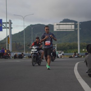 Race photo from KEDIRI HALF MARATHON 2026