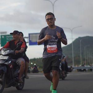 Race photo from KEDIRI HALF MARATHON 2026
