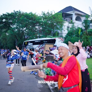 Race photo from BOGORUN 2026