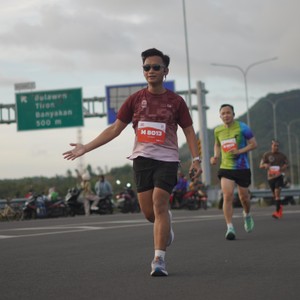 Race photo from KEDIRI HALF MARATHON 2026