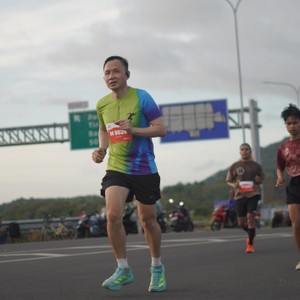 Race photo from KEDIRI HALF MARATHON 2026