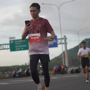 Race photo from KEDIRI HALF MARATHON 2026