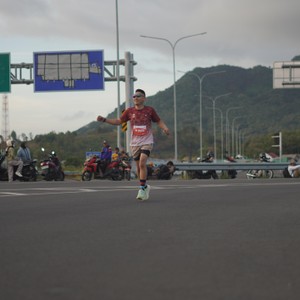 Race photo from KEDIRI HALF MARATHON 2026