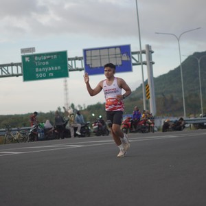 Race photo from KEDIRI HALF MARATHON 2026