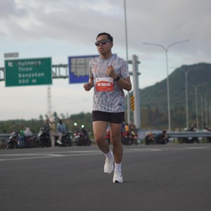 Race photo from KEDIRI HALF MARATHON 2026