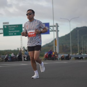 Race photo from KEDIRI HALF MARATHON 2026