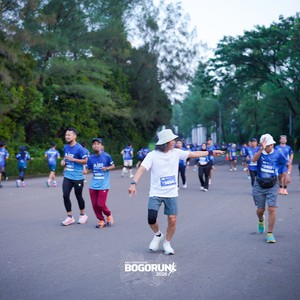Race photo from BOGORUN 2026