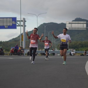Race photo from KEDIRI HALF MARATHON 2026